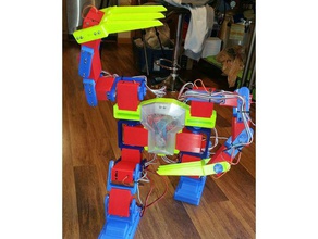destoroyahx robot robotics 3d print model - Mito3D