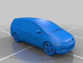 mitsubishi grandis Fahrzeuge Auto 3d print model - Mito3D