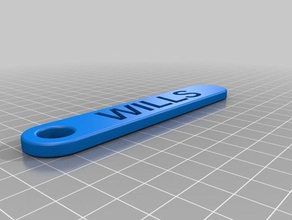 wills accessories customized 3d print model - Mito3D