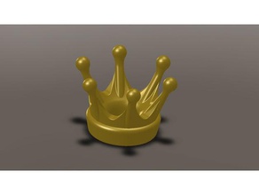 king crown toy game accessories 3d print model - Mito3D