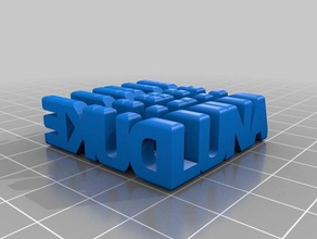 luna duke sculptures customized 3d print model - Mito3D