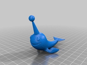 safety narwhal 3d printing sad 3d print model - Mito3D