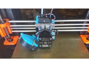 e3d titan aqua mount i3 mk3 Drucker Extruder 3d print model - Mito3D