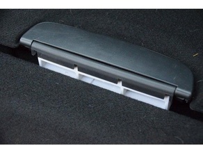 peugeot 308 mk1 parcel shelf storage compartment catch automotive 3d print model - Mito3D