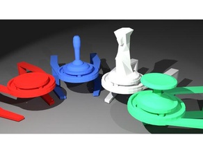 anahtar adaptör oku bilgisayar blender oyun yardım monte edin oyuncak evrensel yararlı 3d print model - Mito3D