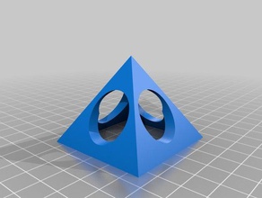 pintura pirâmide a arte as ferramentas diy modelo de 3d print model - Mito3D