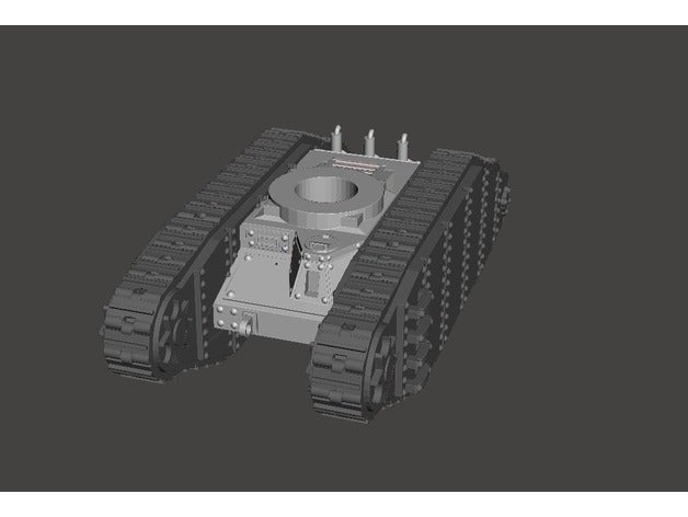 char futuriste châssis du passe-temps 40k velleman warhammer warhammer40k 3D print model - Mito3D