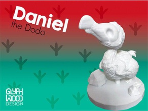 daniel dodo hayvanlar 3d hayvan kuş kuşlar sevimli kuşu model heykel oyuncak 3d print model - Mito3D