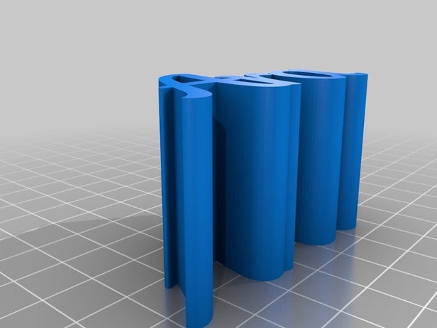 ara llavero Kunst angepasst 3D print model - Mito3D