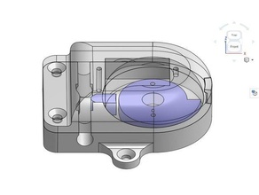 micro servo valve silicon tube 6mm od diy electromechanical mg92b sg90 silicone 3d print model - Mito3D