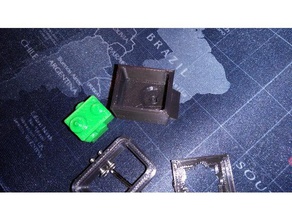 fixo de silicone meia e3d heatblocks bico mais curto a impressora os acessórios hotend capa meias quimera clone v6 molde silikone 3d print model - Mito3D