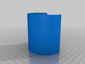 il mio personalizzato yin-yang vaso contenitore arredamento 3d print model - Mito3D