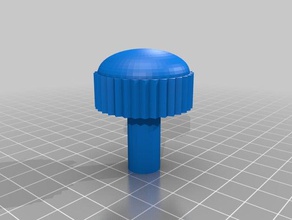 mi personalizados perilla de reemplazo partes 3d print model - Mito3D