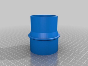 hose adapter 580 internal 52 parts customized 3d print model - Mito3D