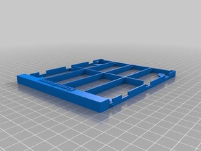 krimskramscd organizer containers customized 3d print model - Mito3D