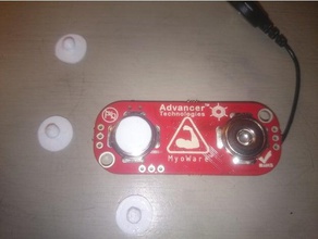 bouton pression de l'électronique arduino electrique l'électromyographie ware 3d print model - Mito3D