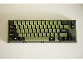 clueboard fc660m 66 mekanik klavye v2 elektronik diy el kablolu kbd66 kbd661 3d print model - Mito3D