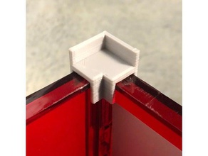 ikea cube corner stacker lekman household 3d print model - Mito3D