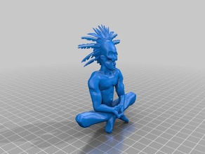 shaman sculptures fantasy 3d print model - Mito3D