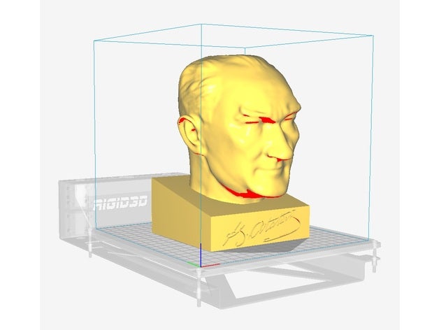 atat&uumlrk b&uumlst people 3D print model - Mito3D