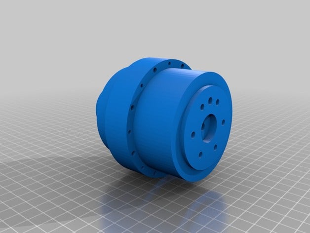 gam fp-f-070-016h 161 planetary reducergearbox template robotics gearbox 3D print model - Mito3D