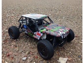 rastreador corpo monte absima ab24 at24 mt24 rc veículos buggy reely rock crawler 3d print model - Mito3D