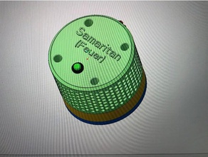 Samariter-feuersensor mk1 Haushalt hc-12 microchip 3d print model - Mito3D