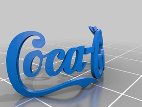 Coca-Cola-Flaschen dual-multi-Farb-option Essen trinken Cola-Dose dual-extruder soda 3d print model - Mito3D