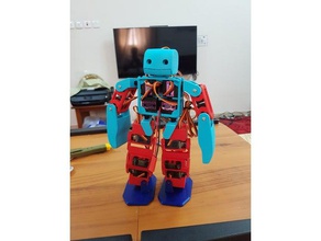 modified vivi robot mg90s servo robotics 3d print model - Mito3D
