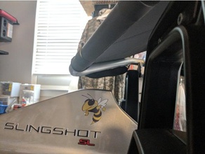 slingshot top clippy automotive 3d print model - Mito3D