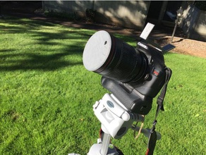 sun-filter 500 mm Reflexions-Objektiv hobby Astronomie Astrofotografie canon dslr von Teleskop 3d print model - Mito3D
