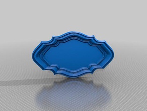 schild-tag-ornament Dekor Namensschild 3d print model - Mito3D