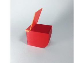 caixa organizadora - Organisation Büro-Organisation Aufbewahrungsbox 3d print model - Mito3D