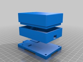 dın ray arduino nano usb geçidi nrf24l01+ 3d baskı 3d print model - Mito3D