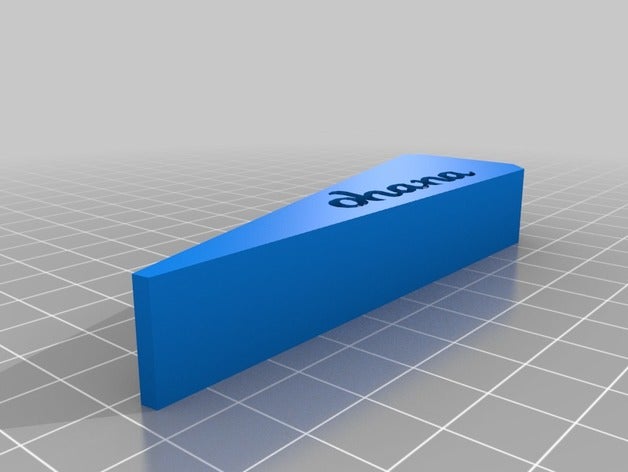 ohana mão as ferramentas personalizado 3D print model - Mito3D