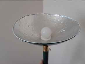 floor lamp fixture nut household 3d print model - Mito3D