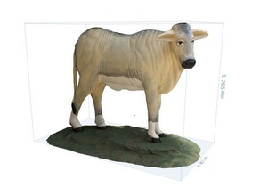 patung sapi fpp undip semarang vaca estatua los animales 3d print model - Mito3D