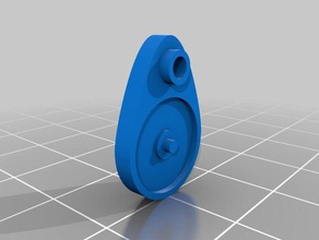 rc yacht pulley bearing 2mmid 5mmod 2mmthick vehicles iom rg65 3d print model - Mito3D