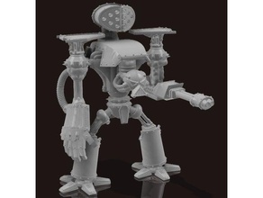 armorcast reaver titan 12 inch 28mm scale toys games 30k 40k god machine imperial knight warhammer warlord 3d print model - Mito3D