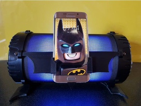 shox bat beat box mobile Telefon stand samsung galaxy s6 3d print model - Mito3D