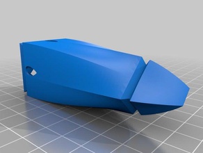 drone micro bullet telaio rc veicoli 3d print model - Mito3D
