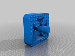 quadrupole jigsaw model tactile physics astronomy accessibility magnets collider visually impaired 3d print model - Mito3D