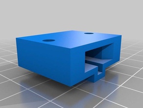 easy gt2 clamp tensioner 3d printer parts belt pulley axis 3d print model - Mito3D