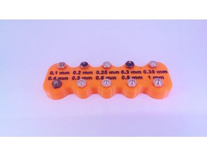 esponja de la boquilla caja 3d impresora accesorios La impresión en las boquillas titular 3d print model - Mito3D