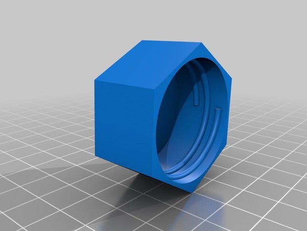 bbs tampa de garrafa substituição partes airsoft 3D print model - Mito3D