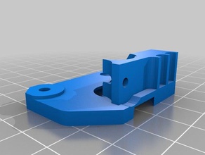monoprice maker select extruder plate flexible filament 3d printer accessories mods makerselect 3d print model - Mito3D