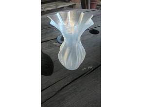 vase v6 décor de la conception spirale mode vaso 3d print model - Mito3D