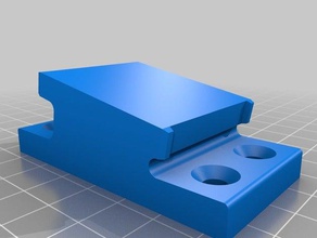 prusa i3 mk3 spool wall mount filament holder 3d printer accessories addon mk2s mk3s simple upgrade 3d print model - Mito3D
