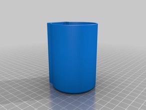 bevanda rinfrescante di aria del titolare bagno monte 3d print model - Mito3D