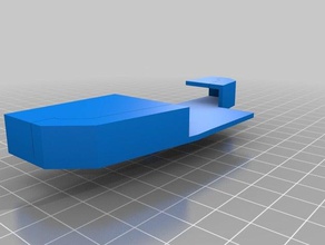 pegboard étrier de support outils 3d print model - Mito3D